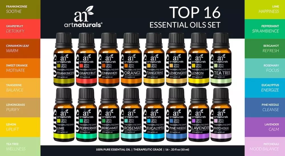 Top 16 Essential Oils Set